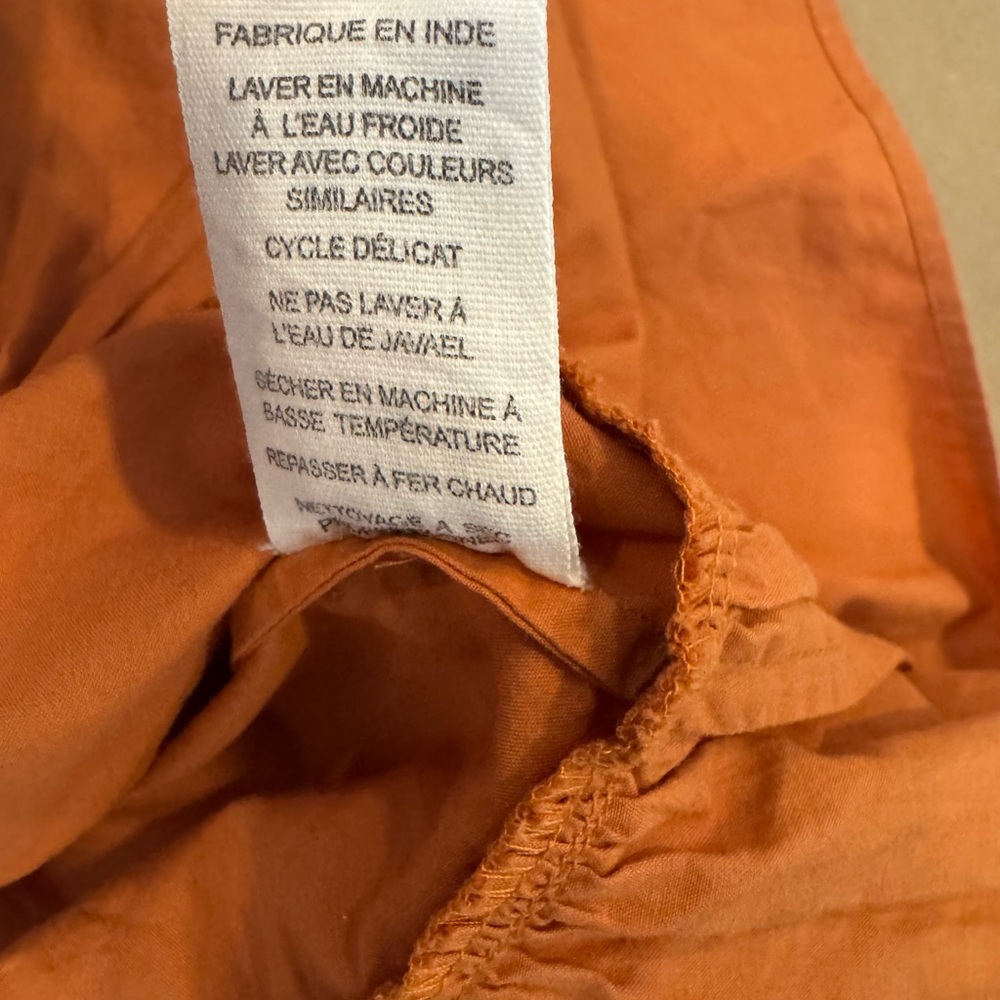 Ulla Johnson Terracotta Ruffled Mini Dress - Picture 9 of 9